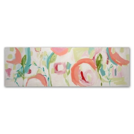 Trademark Fine Art Carrie Schmitt 'Dhanurasana' Canvas Art, 10x32 ALI5382-C1032GG